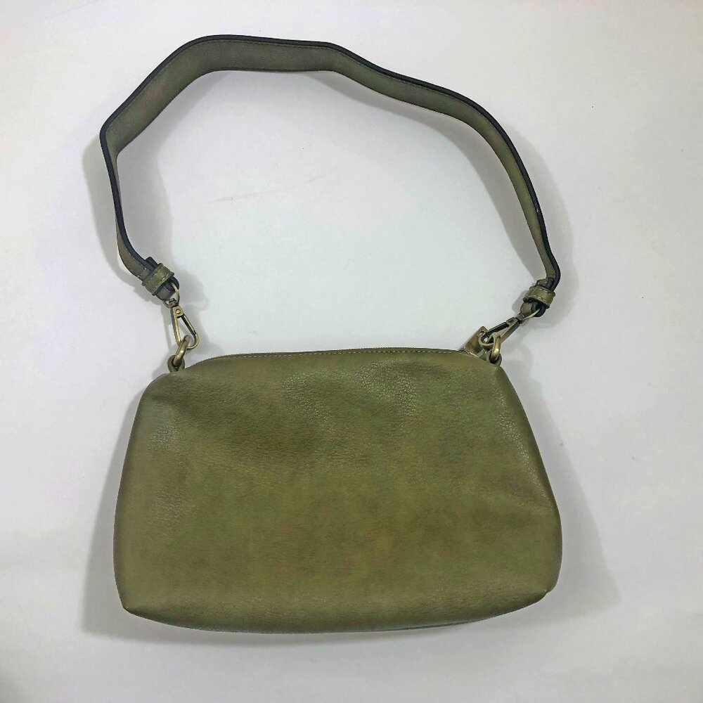 Jen & Co Bag in a Bag Penny Olive Green Vegan Leather Bucket Bag & Shoulder Bag - Picture 7 of 8